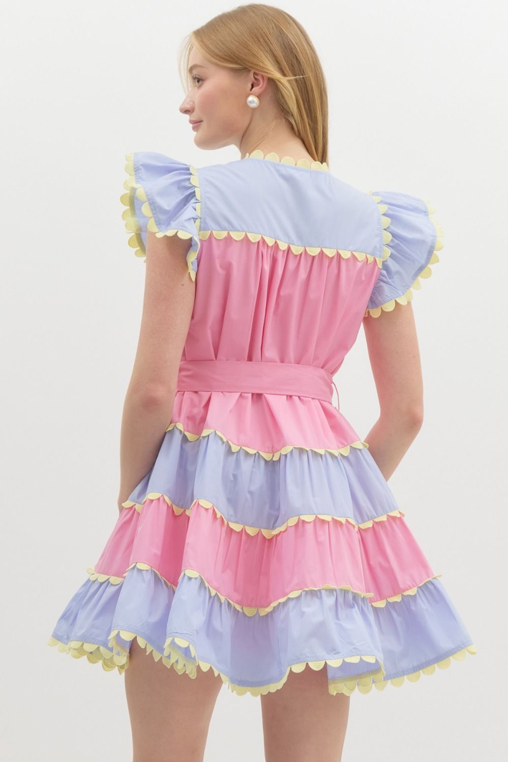 Easter Egg Ruffle Dress image 2