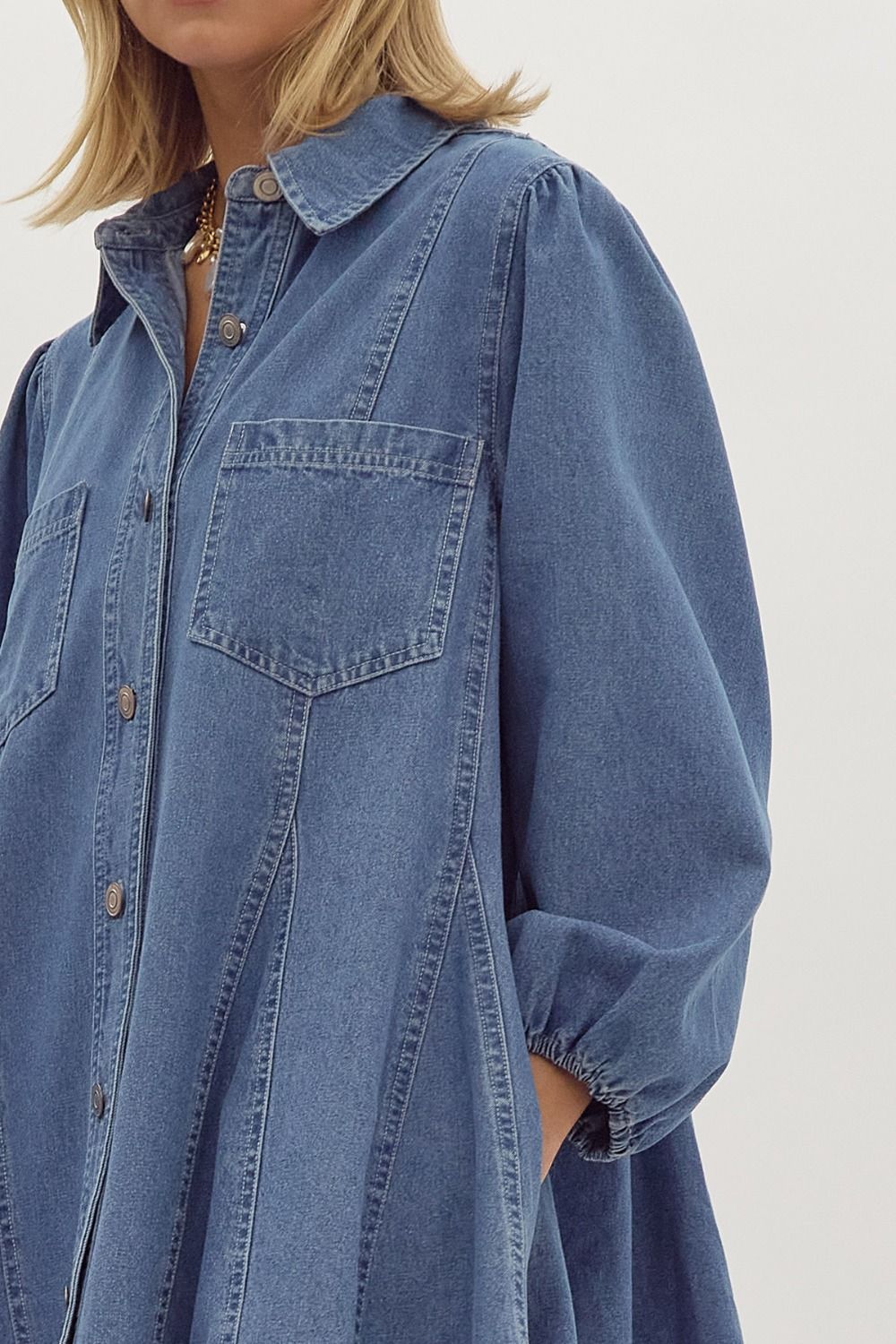 Denim Daydream Dress image 3