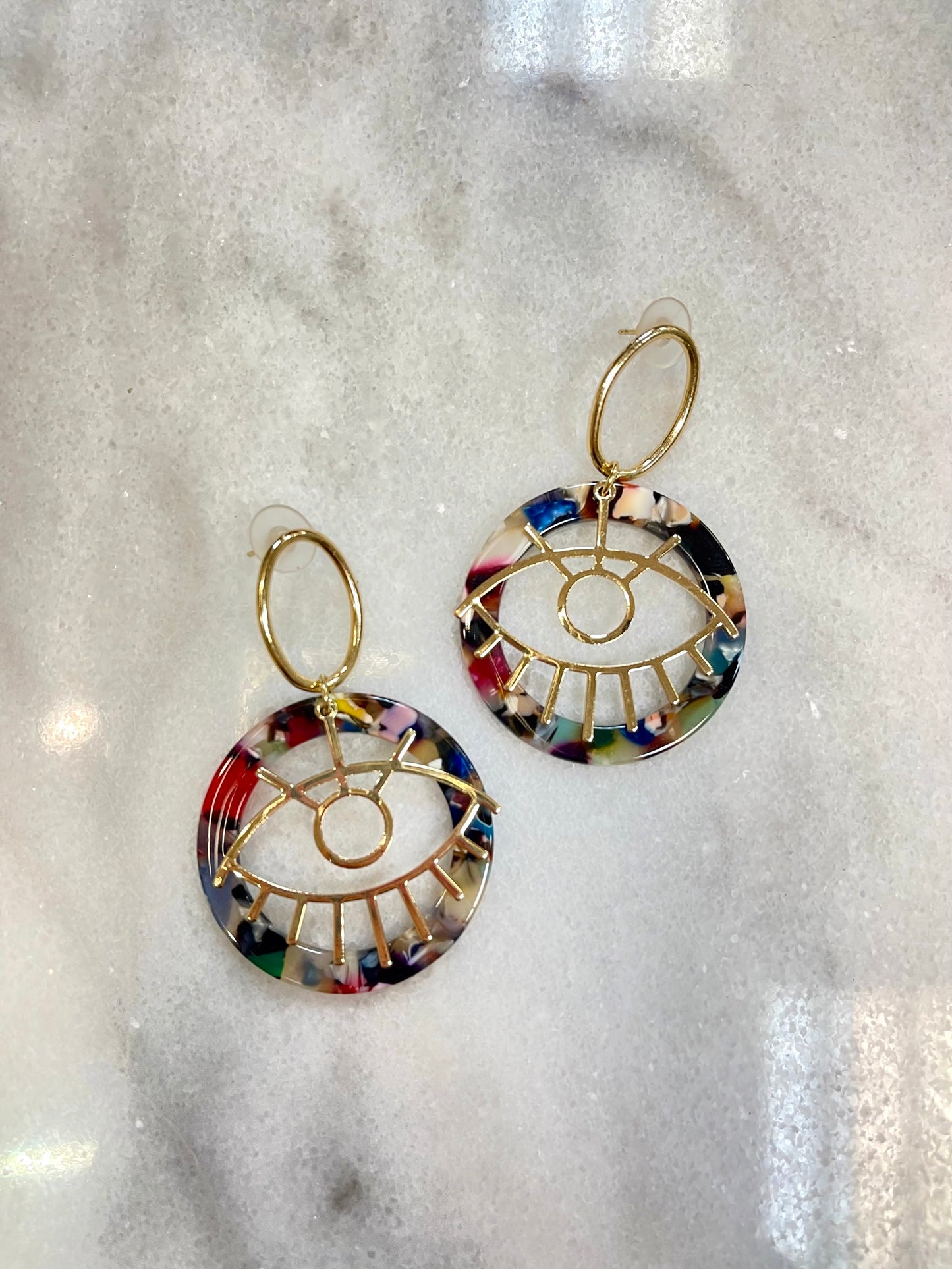 Gypsy Eye Earrings image 1