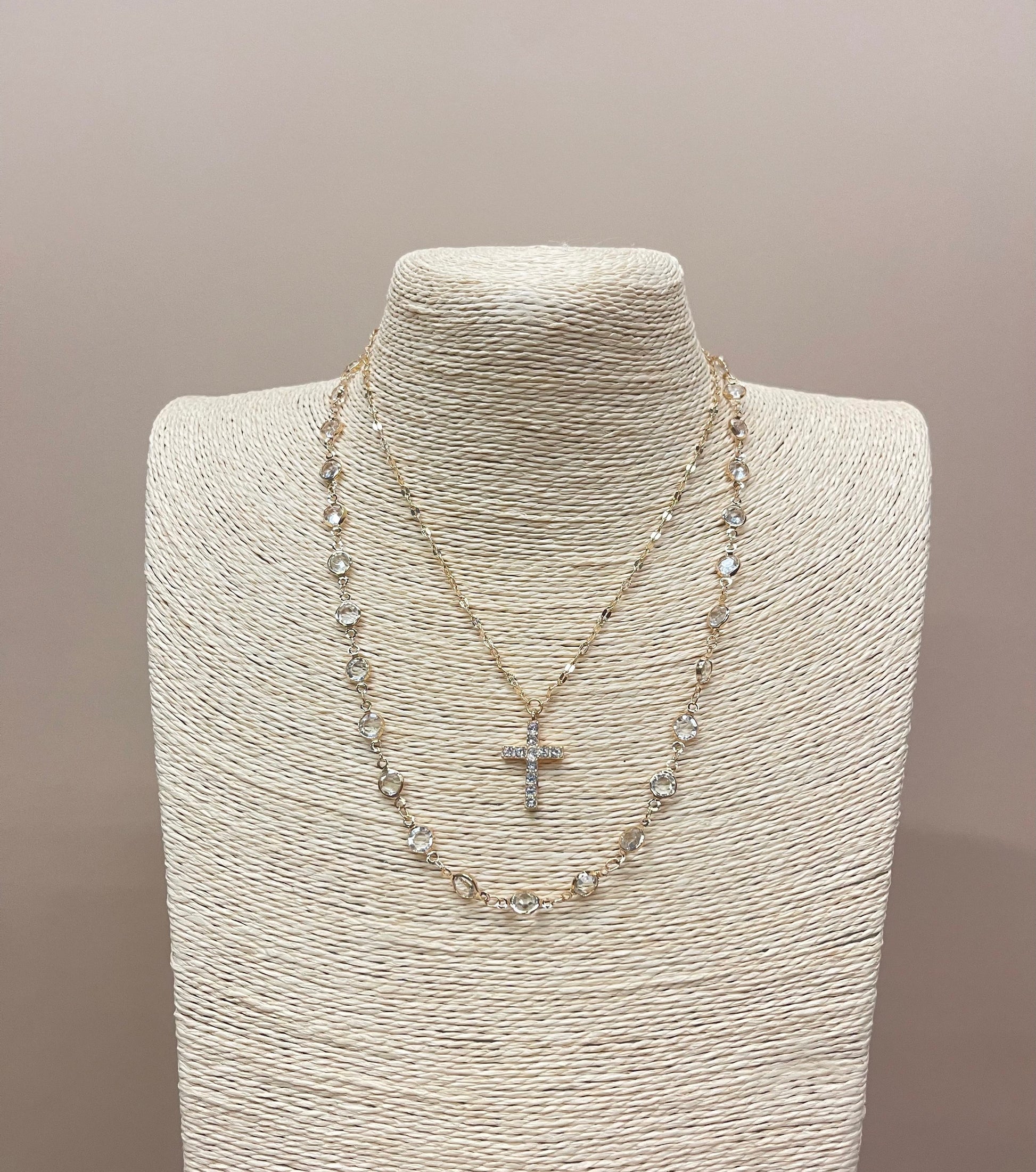 Diamond Cross Necklace  image 0