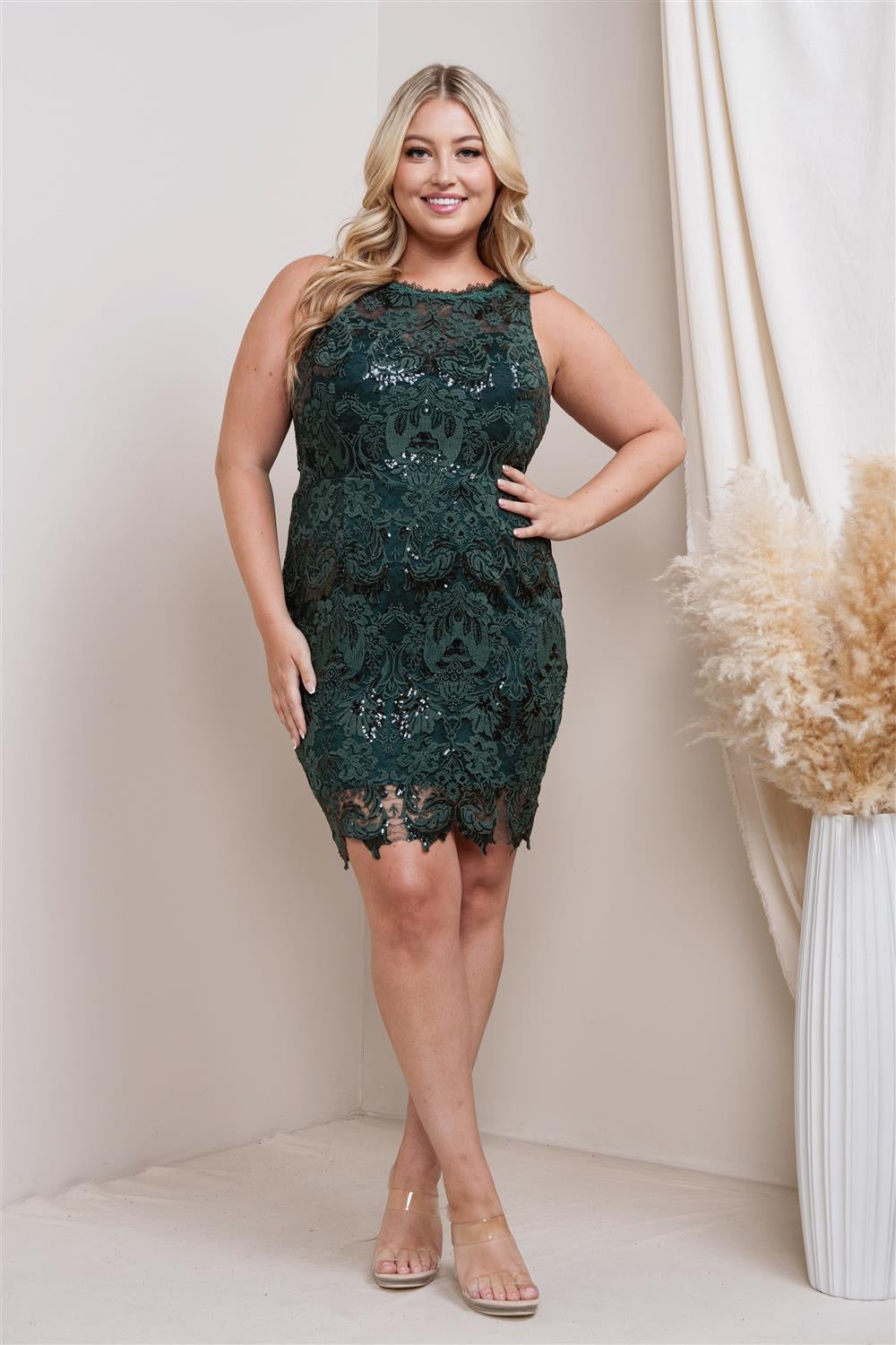 Soi- Elegant Lace Dress