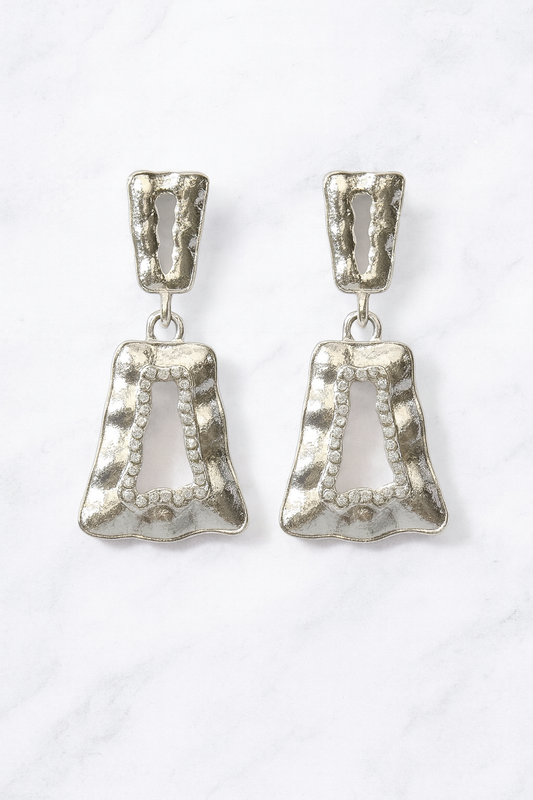 Silver Ember Earrings