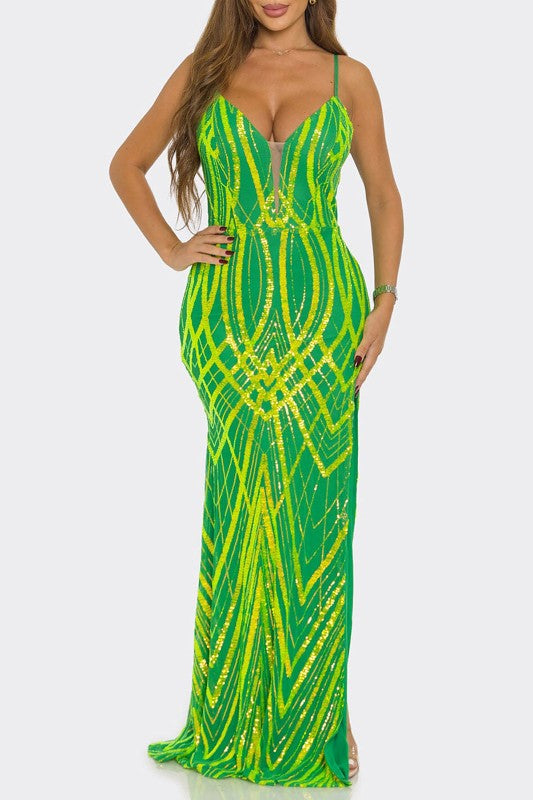 Electric Amira Formal Dress