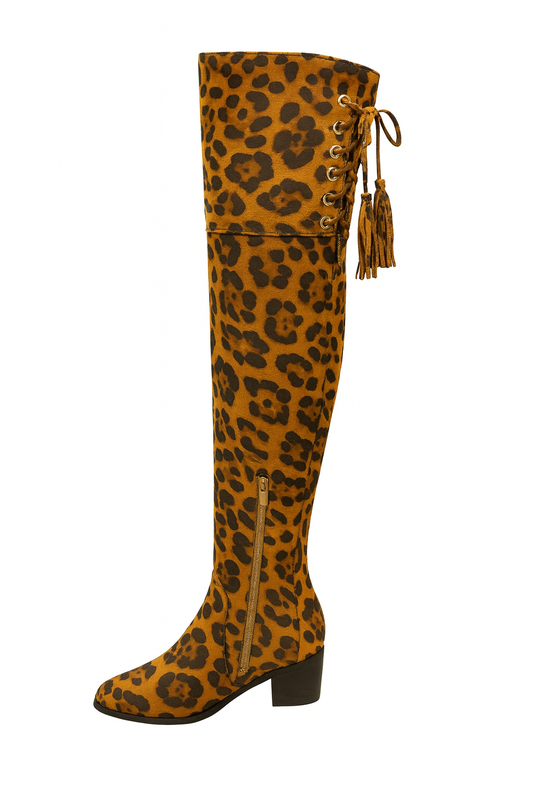 Leopard Margot Boot