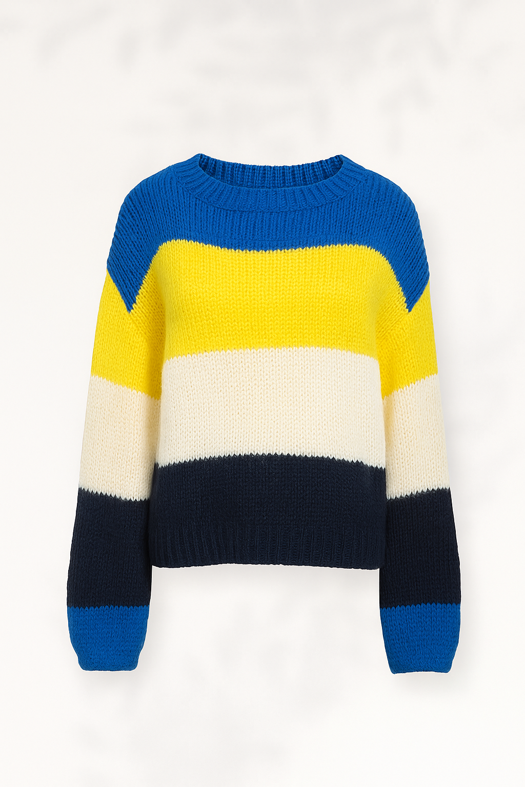 Color block sweater