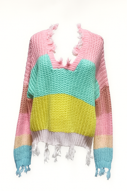 Color Block Sweater