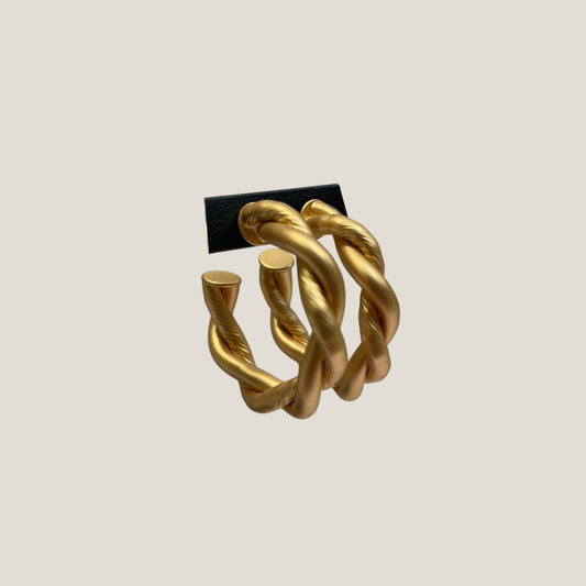 Braid To Be Hoop Earring image 1