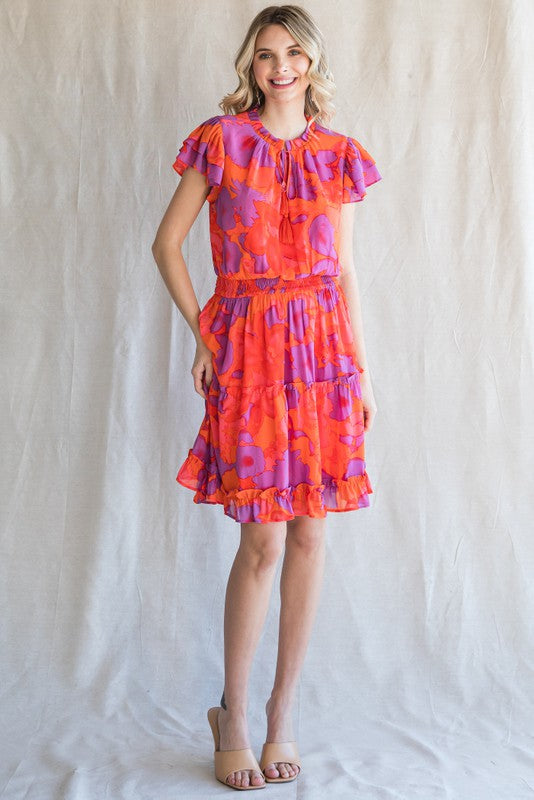 Purple and Orange Dreams Dress image 2