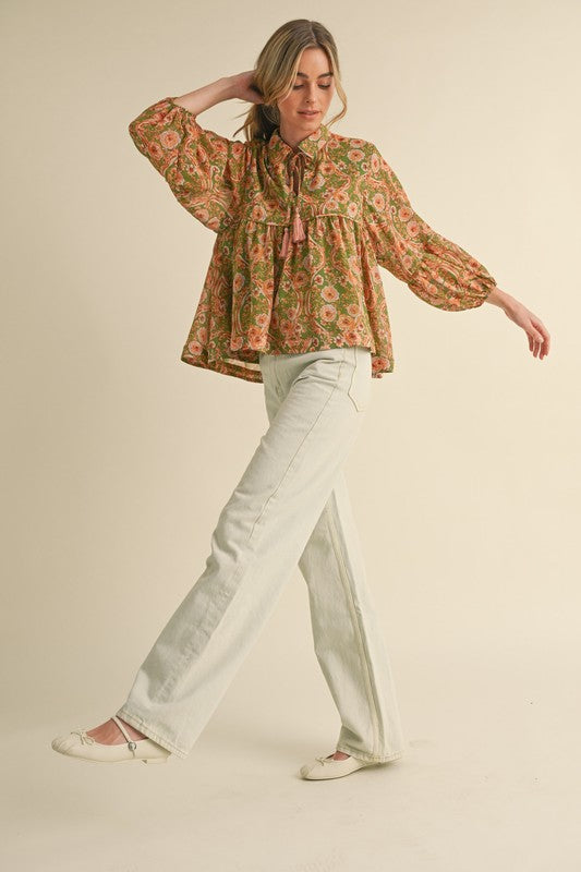 Retro Bohemian Blouse image 6
