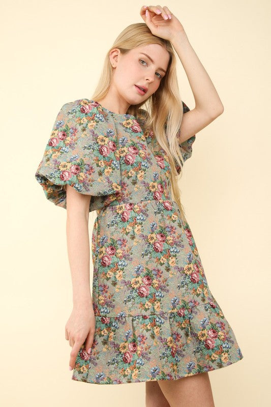 Countryside Floral Mini Dress image 9