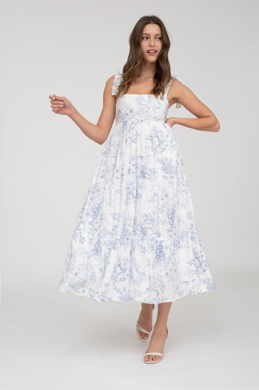 Floral Perfection Midi Dress image 3