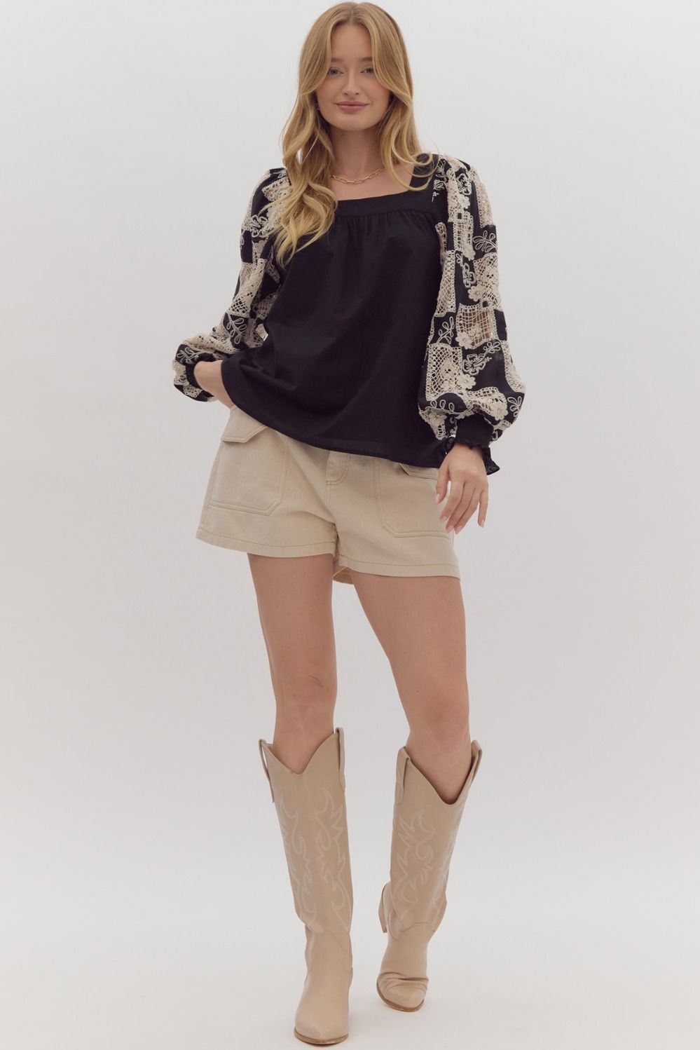 Embroidered with Care Top image 9