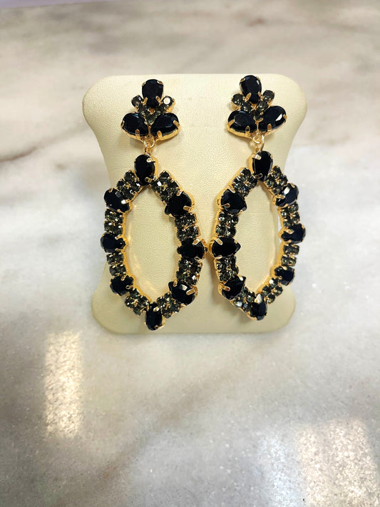 Oval Florals Earrings image 0