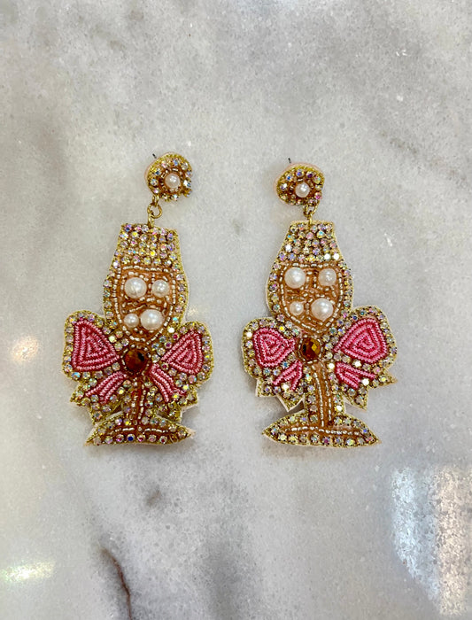 Bubbly Bow Earrings image 0