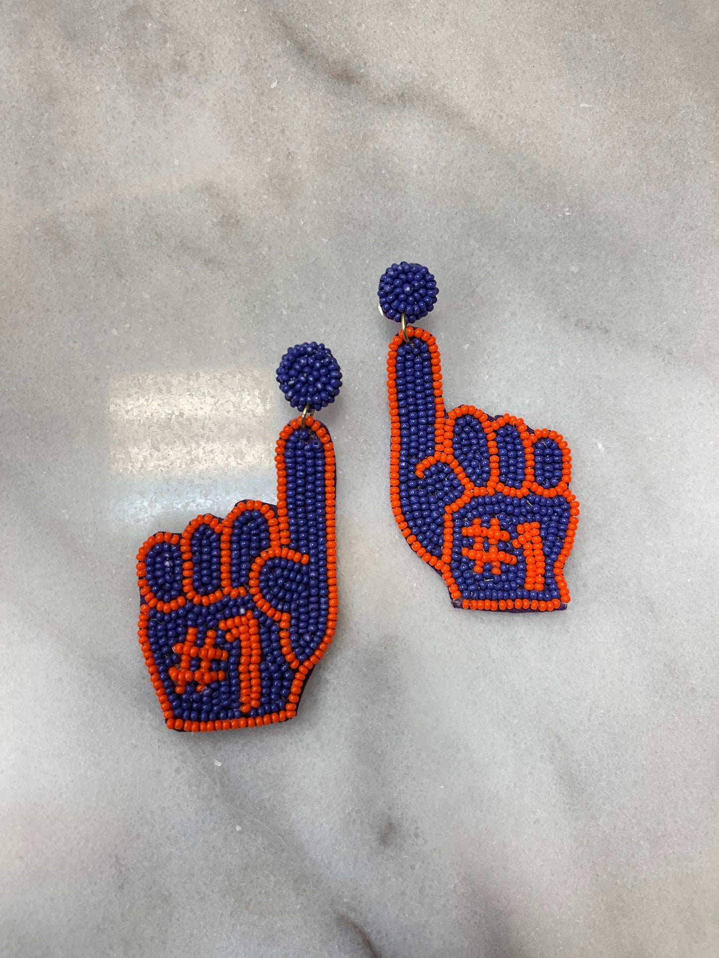 Number One Fan Earrings  image 0
