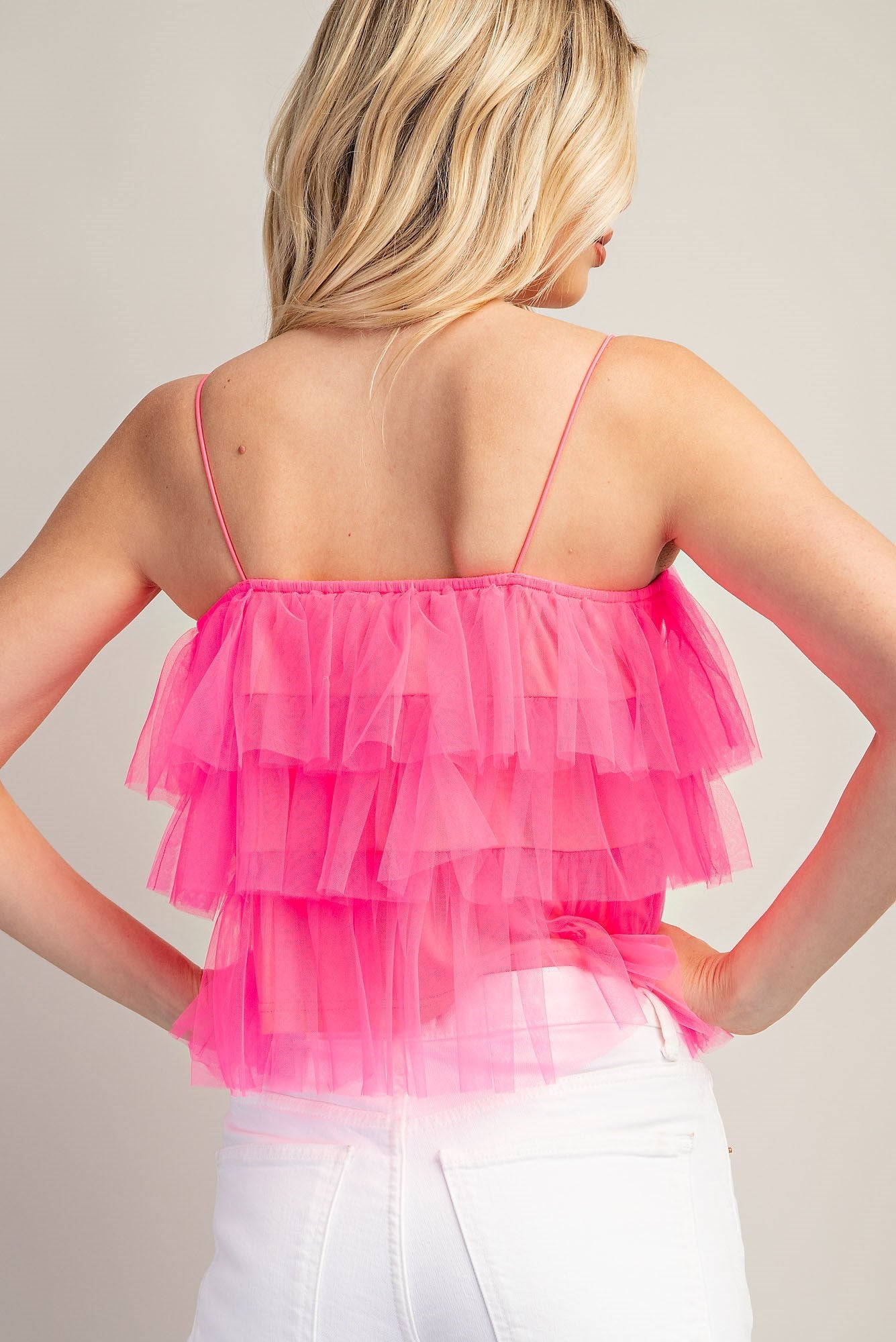 Puff Me Up Tulle Top image 3