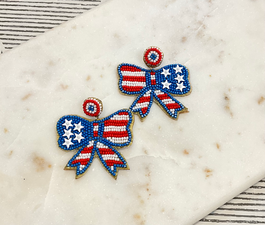 Patriotic Princess Earrings  image 0