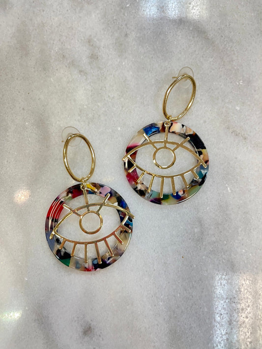 Gypsy Eye Earrings image 0