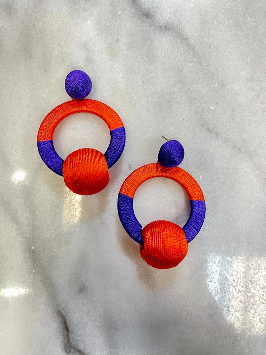 Fun Gameday Tiger Earrings image 0