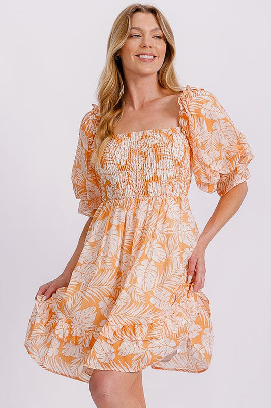 Orange Floral Bliss image 0