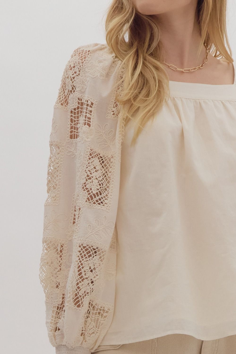 Embroidered with Care Top image 1