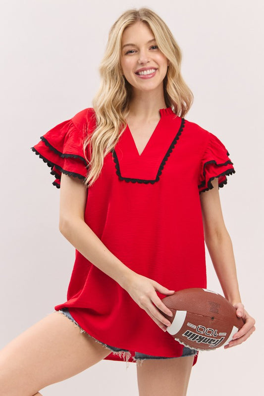 Ruffle and Score Top image 1