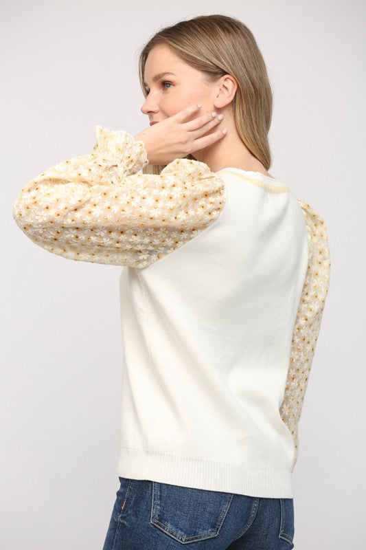 Blooming Sunshine Sweater image 6