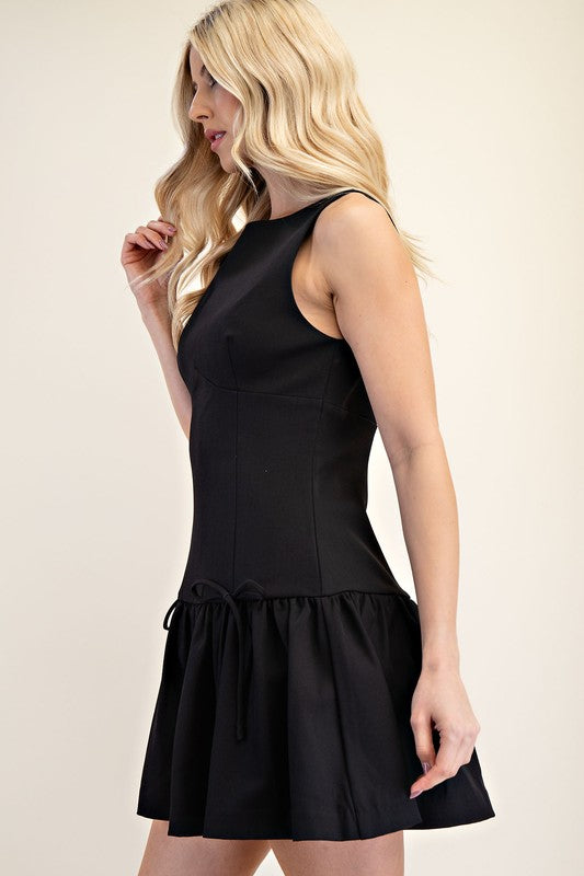 Time to Bow Drop Waist Dress image 5