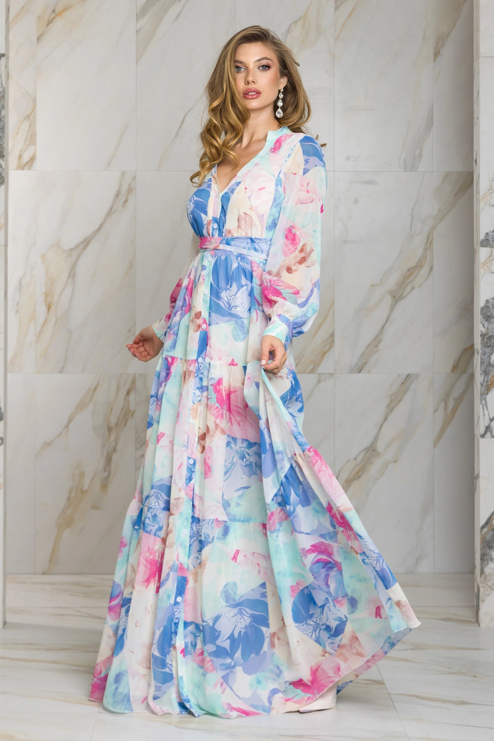 Tropical Twilight Maxi Dress image 2