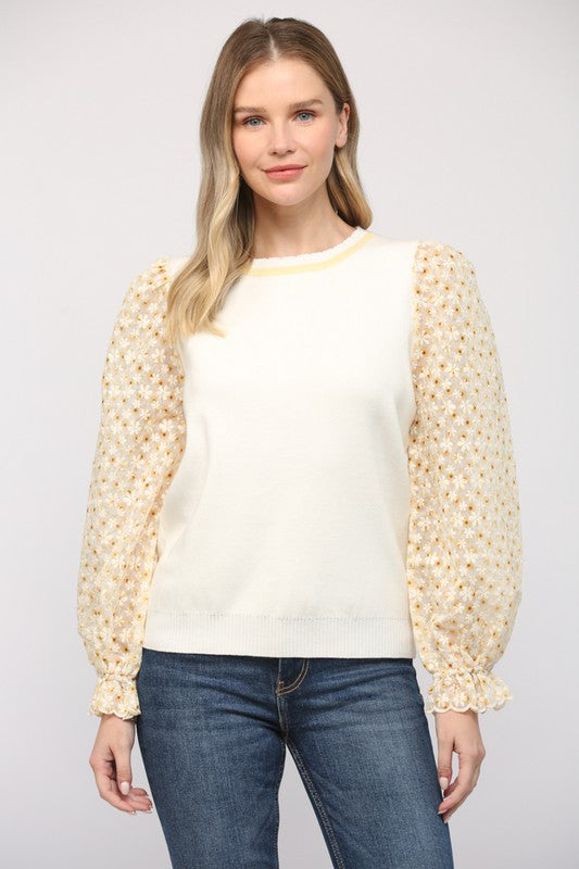 Blooming Sunshine Sweater image 5