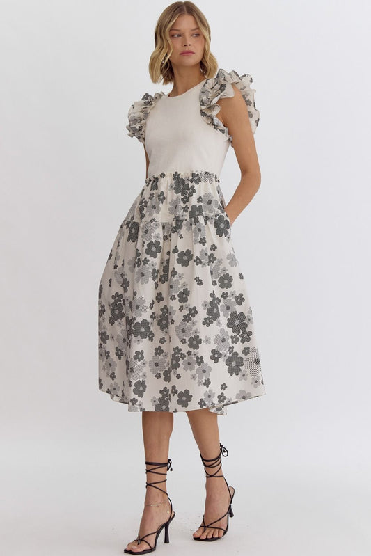 Right On Time Midi Dress image 0