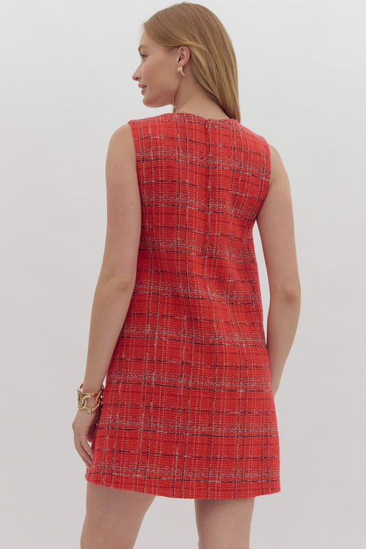 Classy Crimson Dress image 0