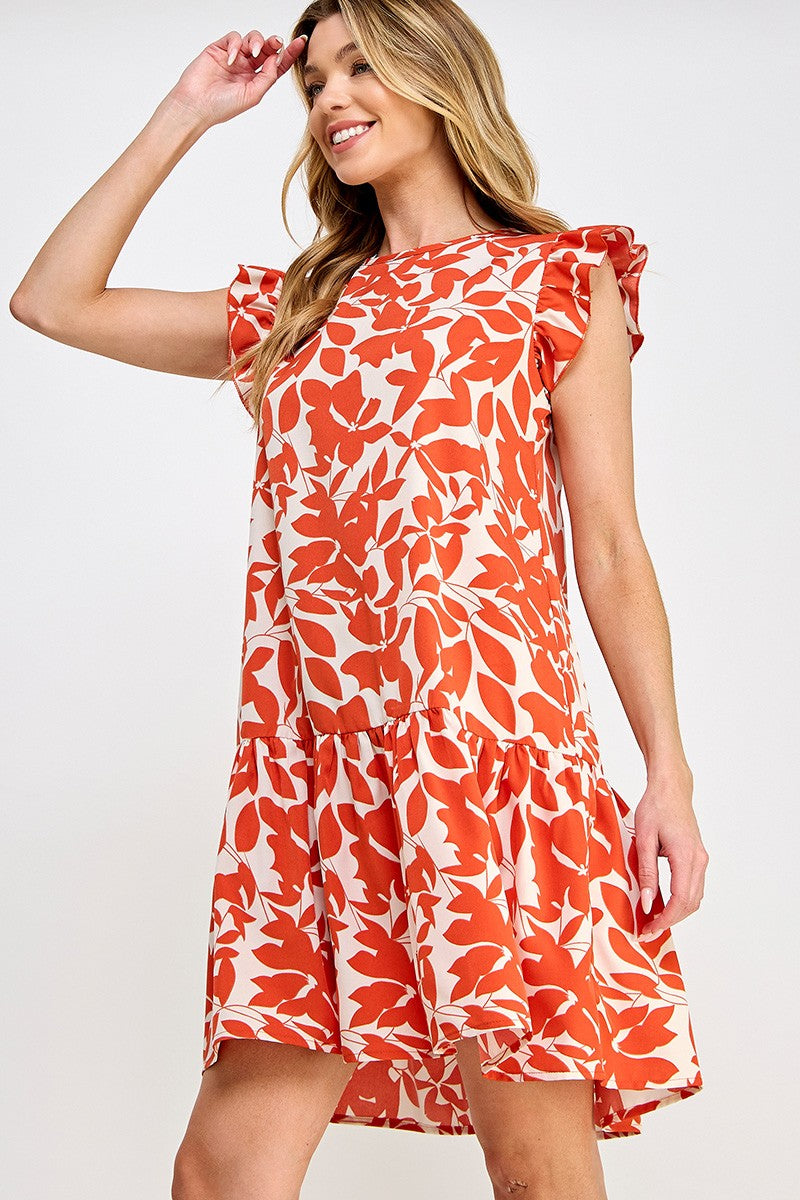 Orange Paradise Dress image 2