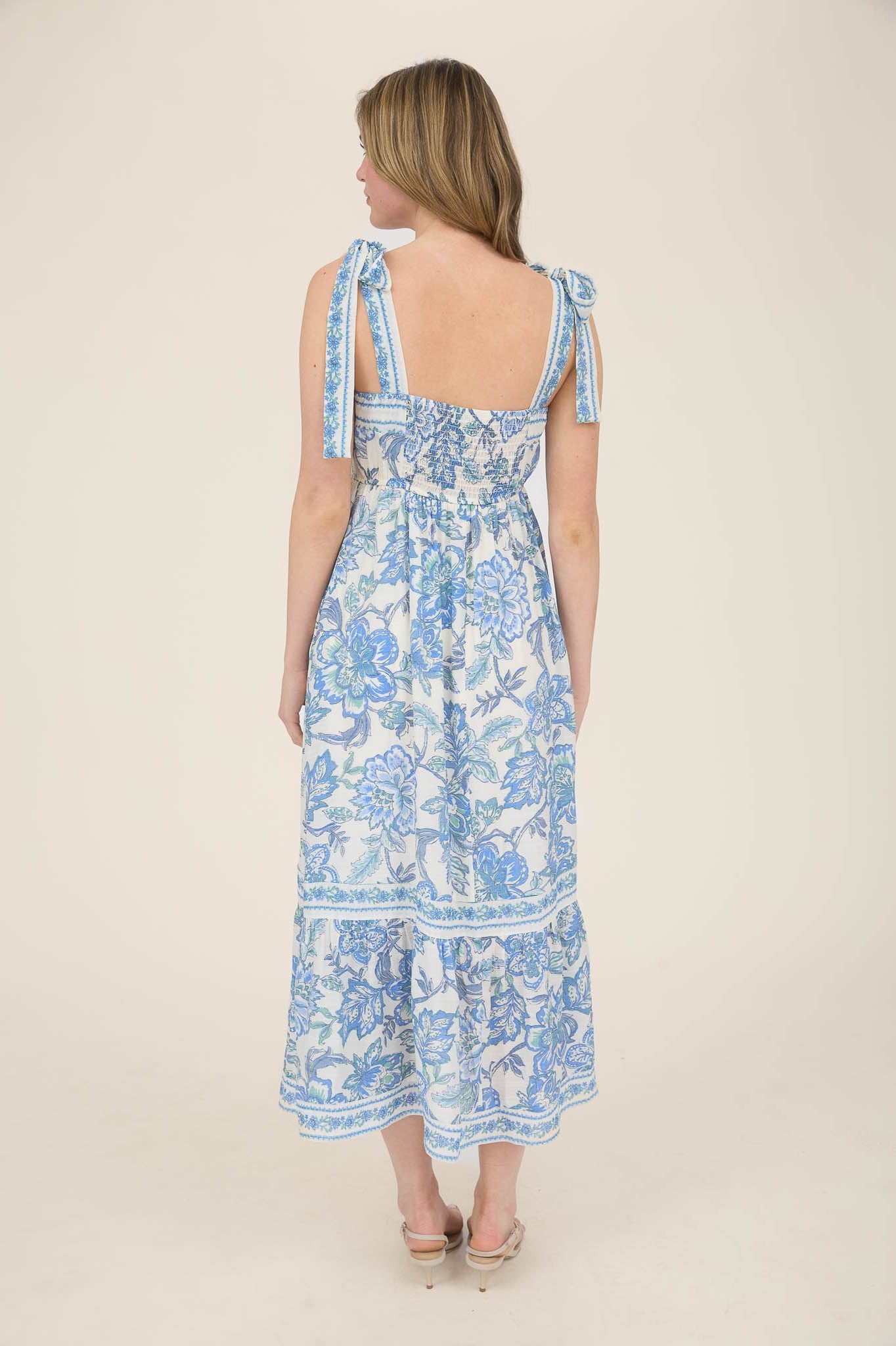 Sunset Sorbet Midi Dress image 3