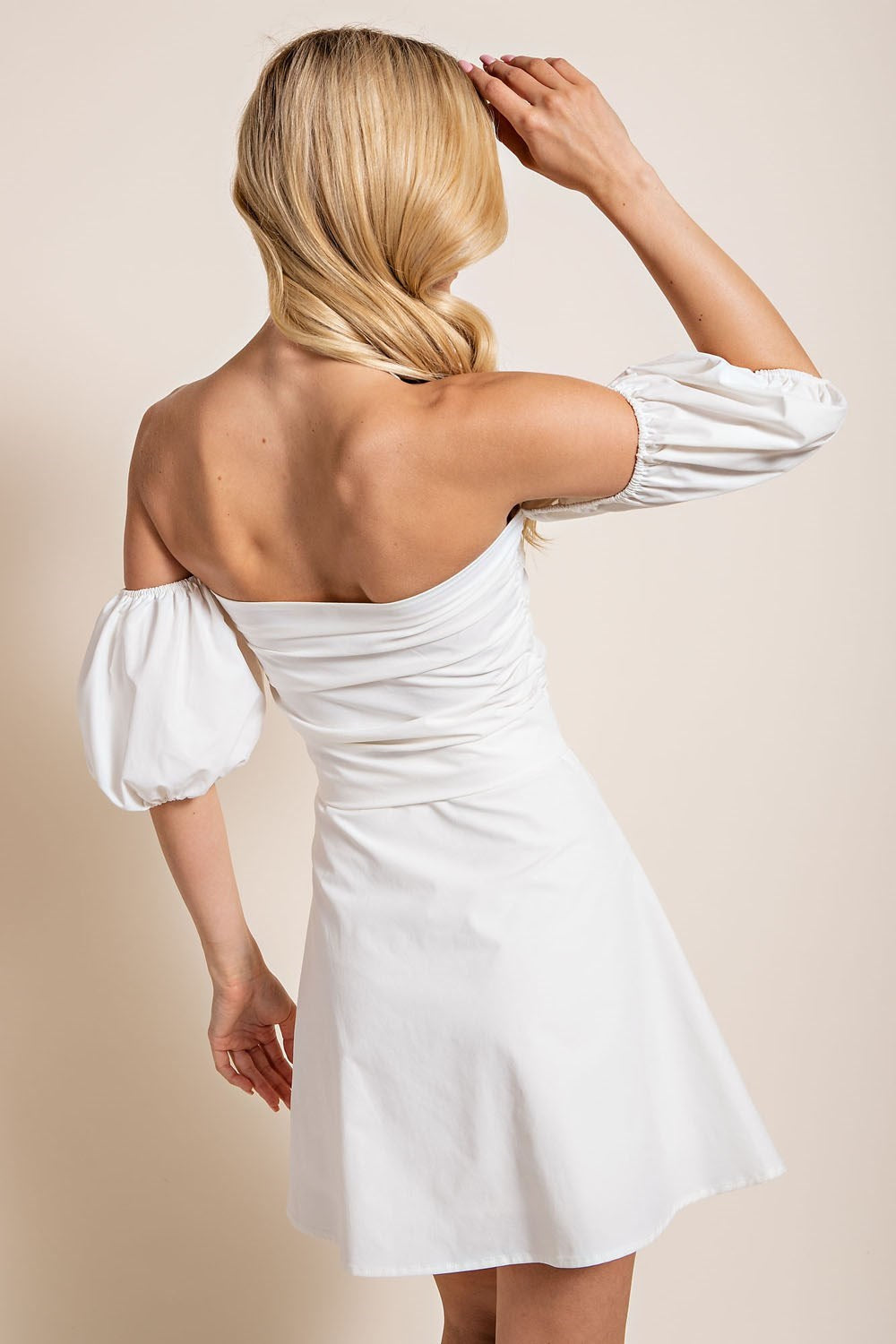 Bubblegum Princess Off-the-Shoulder Dress image 3