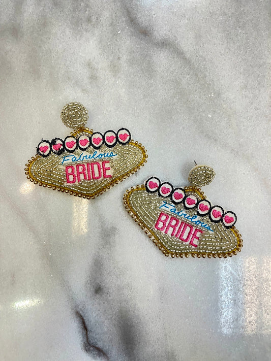 Fabulous Bride Vegas Earrings  image 0