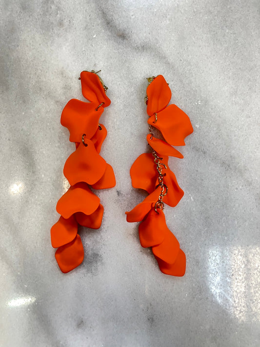 Dripping in Petals Earrings image 0