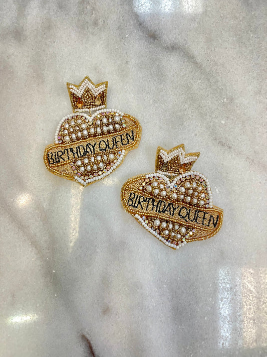 Birthday Queen Earrings image 0