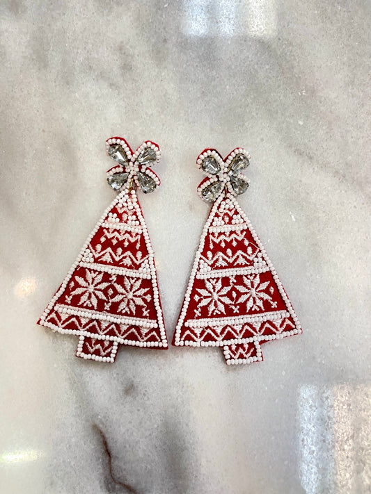 Holiday Tree Earrings image 0