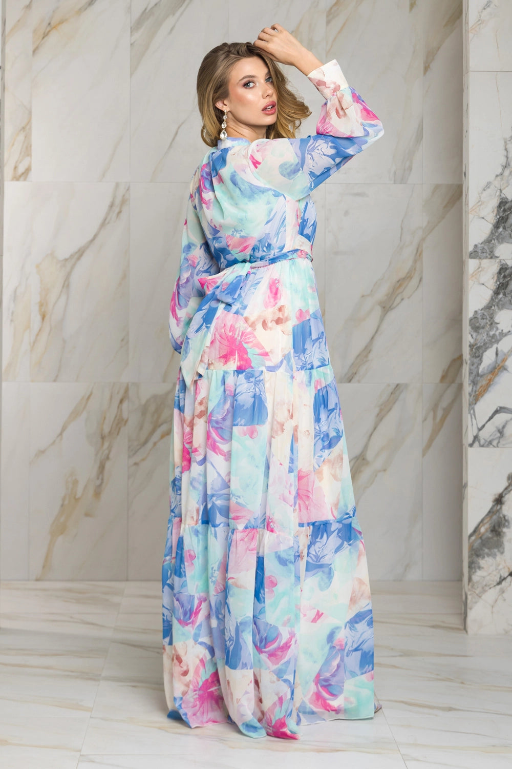 Tropical Twilight Maxi Dress image 0